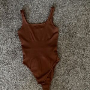 Chocolate Brown Bodysuit
